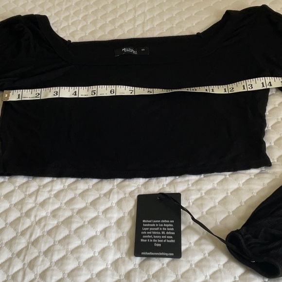 Michael Lauren Crop Top - Picture 8 of 12